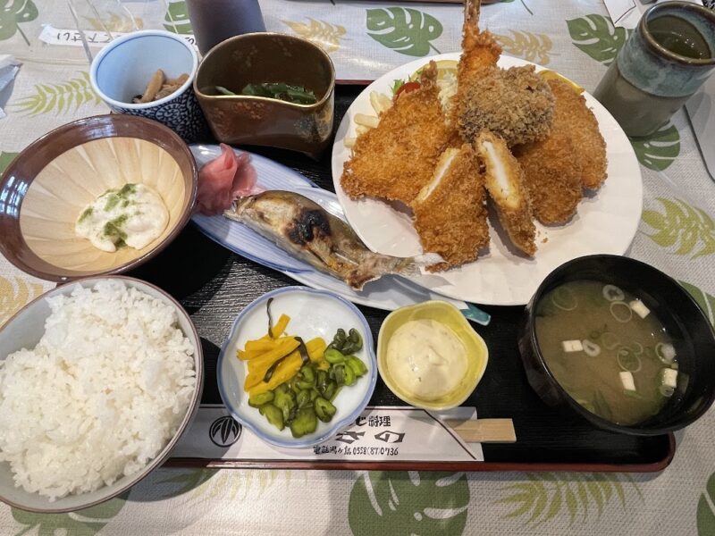 伊豆市・ささの　ささの定食