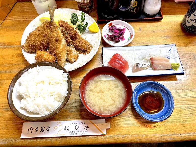 【沼津・にし与】魚河岸定食￥1,150