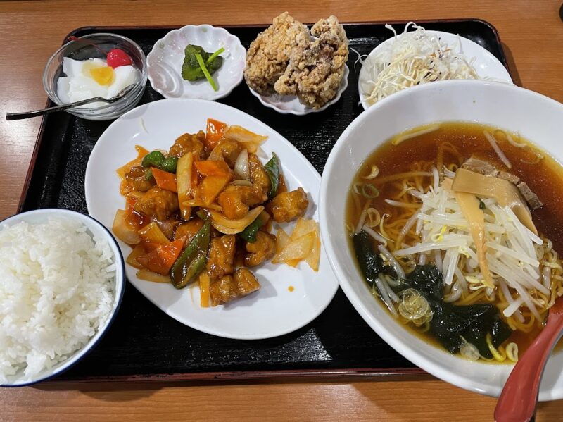 酢豚定食1,080円