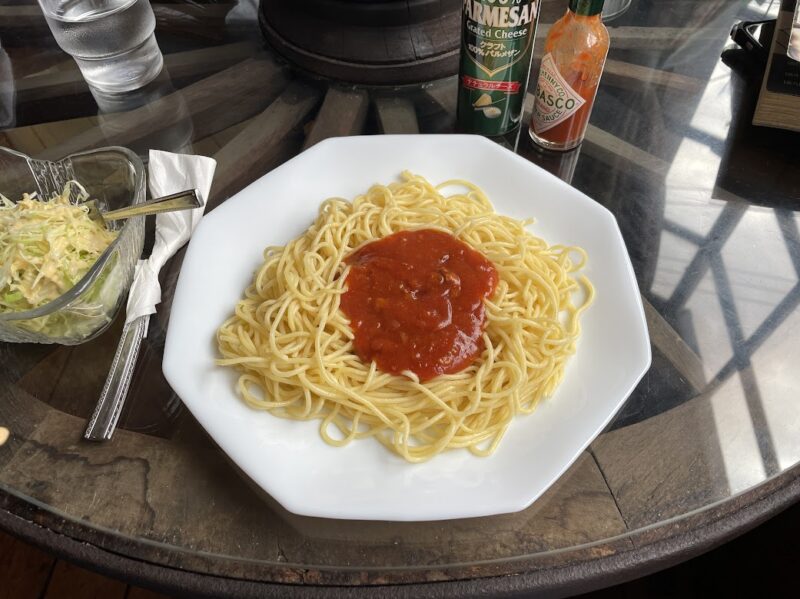 ミートソース￥700【東伊豆町・軽食喫茶 チャーミー】