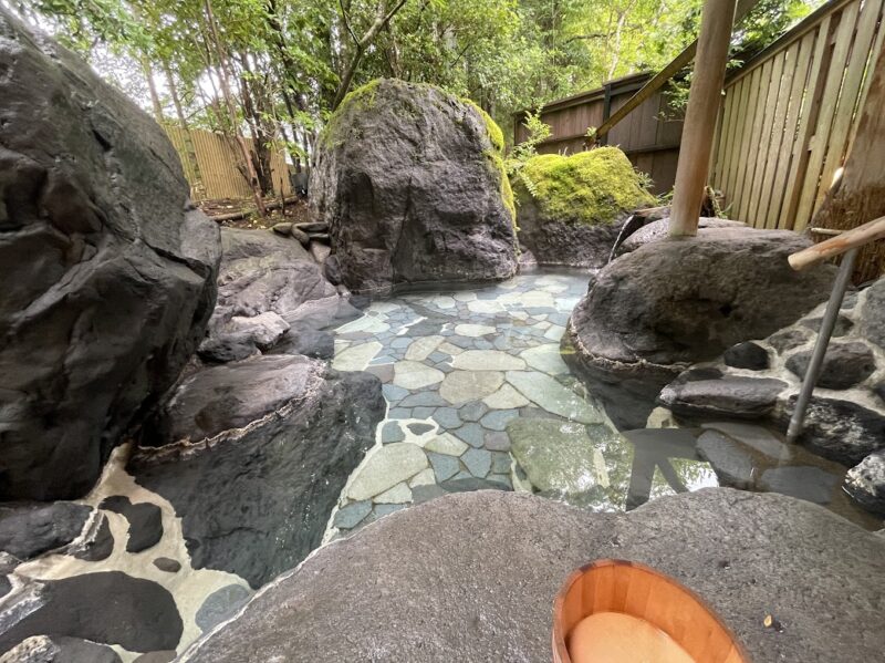 貸切風呂①花酔の湯【伊豆・嵯峨沢館】