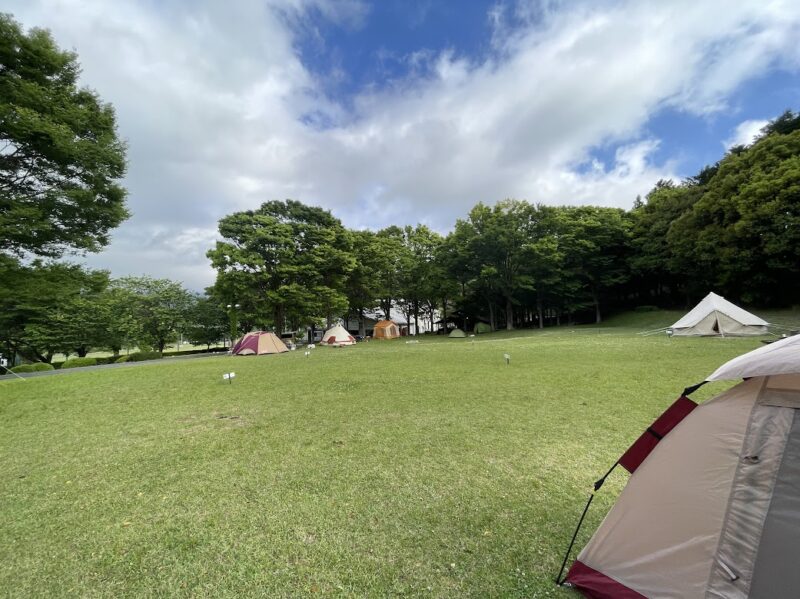 伊豆・天城ふるさと広場キャンプ場　キャンプサイト