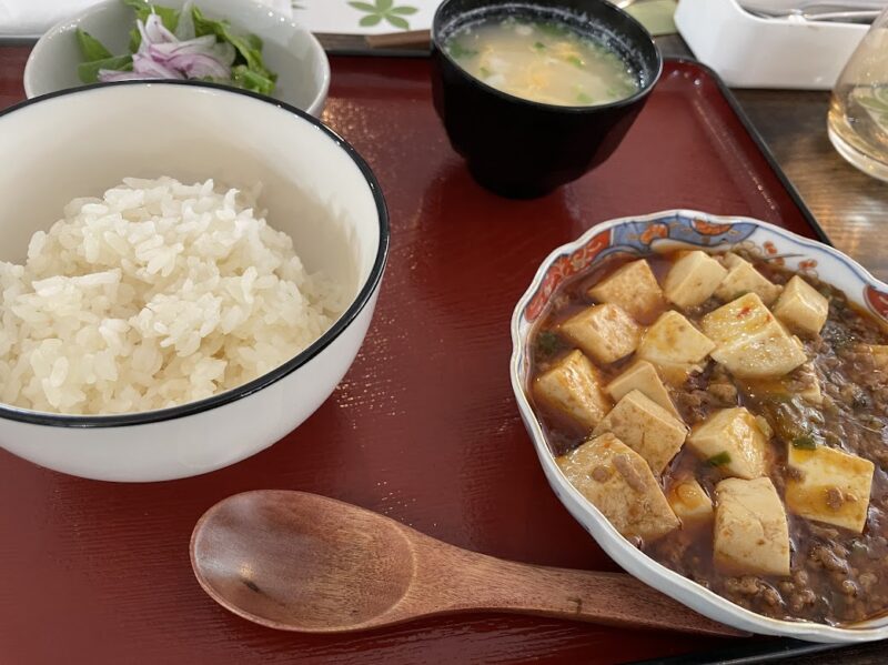 伊豆・落合ハーブ園　陳健一直伝！麻婆豆腐￥1,000