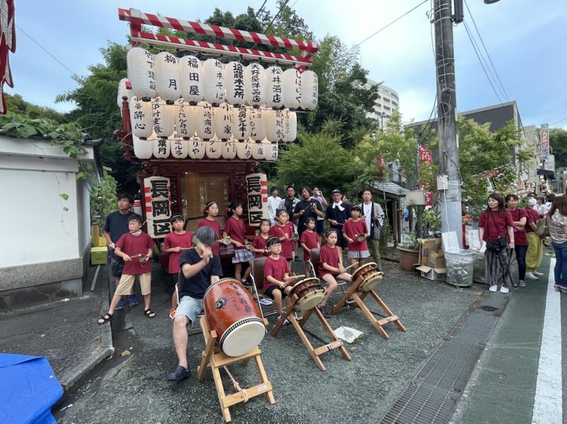 【伊豆の国市・長岡温泉 源氏あやめ祭】太鼓