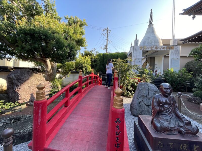 【東伊豆町・済廣寺】みちびきばし