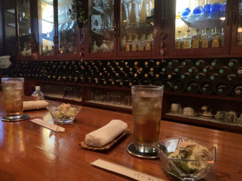 下田市カラオケスナックベル　カウンター